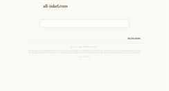 Desktop Screenshot of all-inkel.com